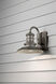 Redding Station LED 9.69 inch Tarnished Silver Outdoor Wall Lantern, Small
