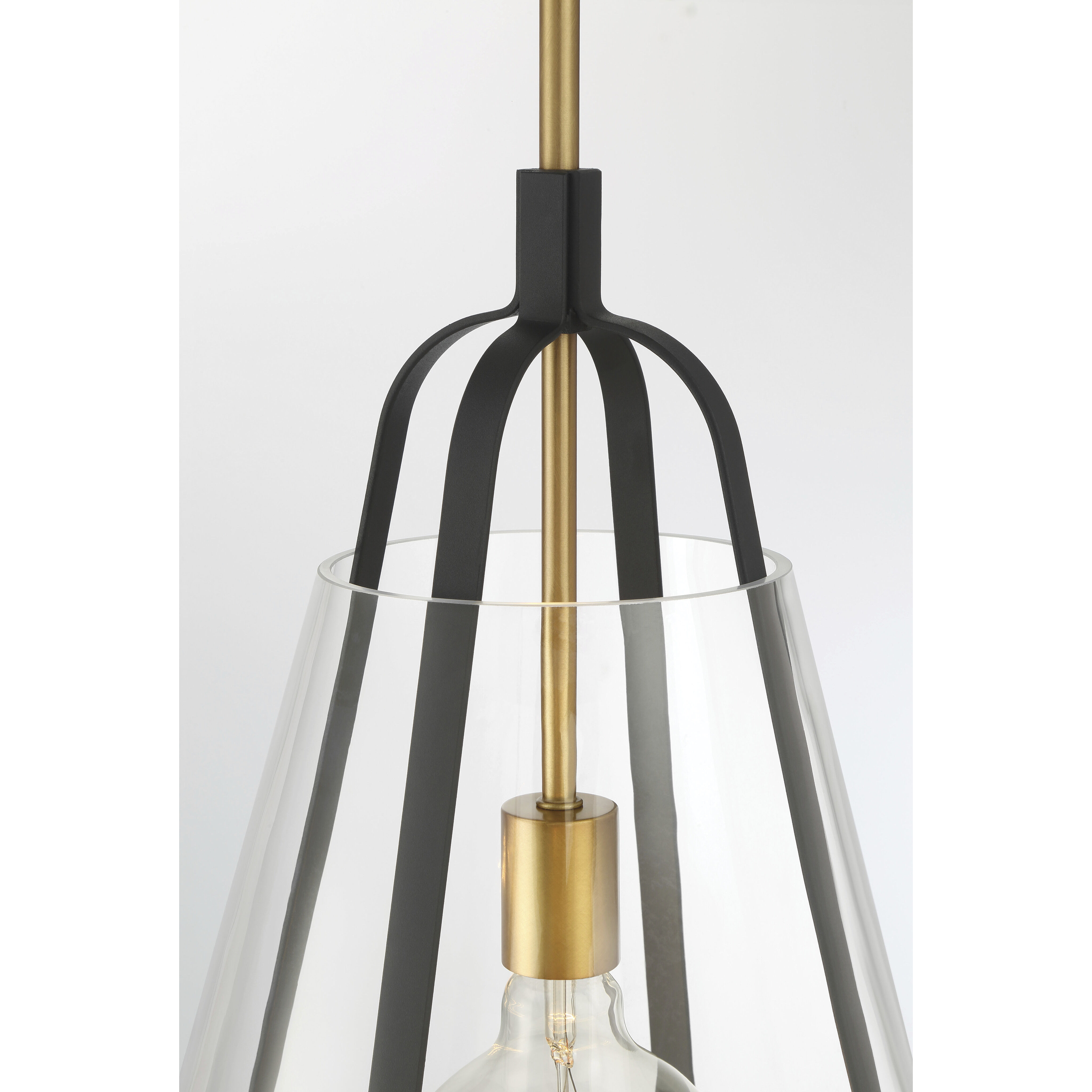 Paxos 1 Light 15.5 inch Legacy Brass and Sand Coal Pendant Ceiling Light