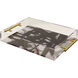 Barbarou Black and White Tray