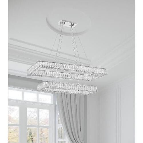 Dickinson 1 Light 41.5 inch Chrome Chandelier Ceiling Light