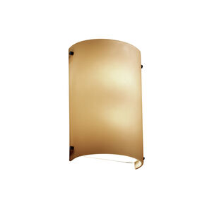 Fusion LED 8 inch Dark Bronze ADA Wall Sconce Wall Light in 1000 Lm LED, Mercury Fusion
