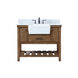 Clement 42 X 22 X 34 inch Driftwood Bathroom Vanity Cabinet