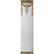 Anita 63 X 15 inch Antique Mirror