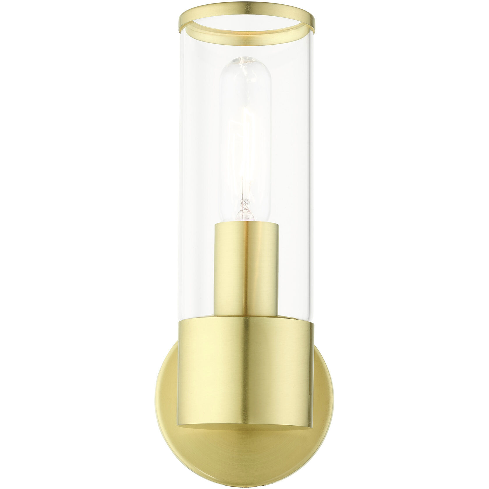 Banca 1 Light 4 inch Satin Brass ADA ADA Single Sconce Wall Light