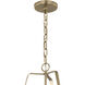 Etcher 2 Light Heritage Green and Champagne Bronze Pendant Ceiling Light
