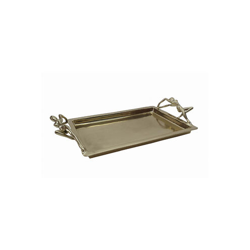 Decorative Polished Gold Tray