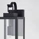 Clinton LED 17.75 inch Matte Black Outdoor Wall