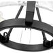 Aenon 16.5 inch 60.00 watt Matte Black Chandelier Ceiling Light