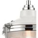 Seaway Passage 1 Light 10 inch Polished Nickel with White Mini Pendant Ceiling Light