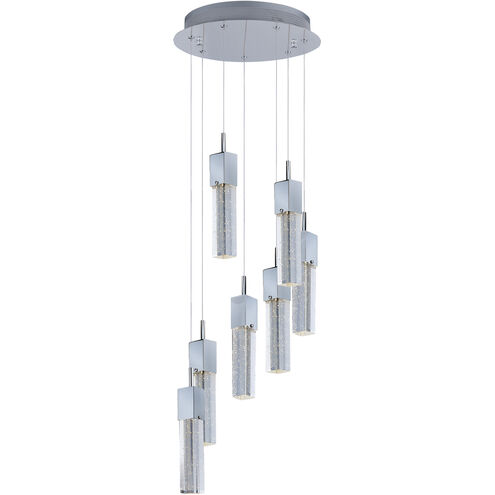 Fizz III LED 13.5 inch Polished Chrome Multi-Light Pendant Ceiling Light