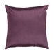 Solid Luxe 18 X 18 inch Plum Pillow Kit, Square