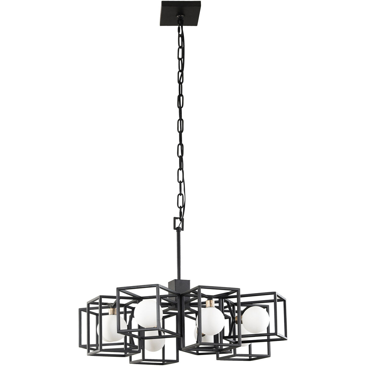 Plaza LED 25 inch Carbon and Havana Gold Chandelier Ceiling Light