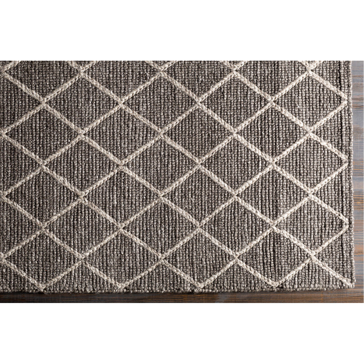 Whistler 156 X 108 inch Charcoal Rug in 9 x 13, Rectangle