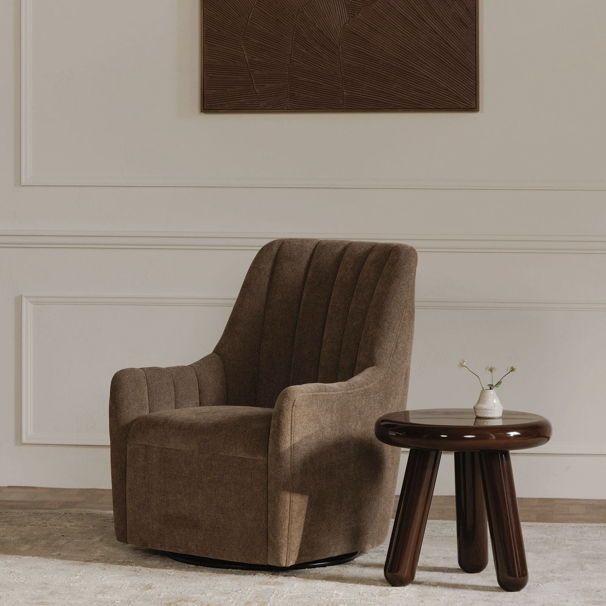 Flutter 36 X 36 inch Painting, Framed