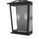 Richmond 2 Light 14 inch Black Outdoor Wall Sconce