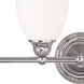 Somerville 6 Light 42 inch Polished Chrome Bath Vanity Wall Light