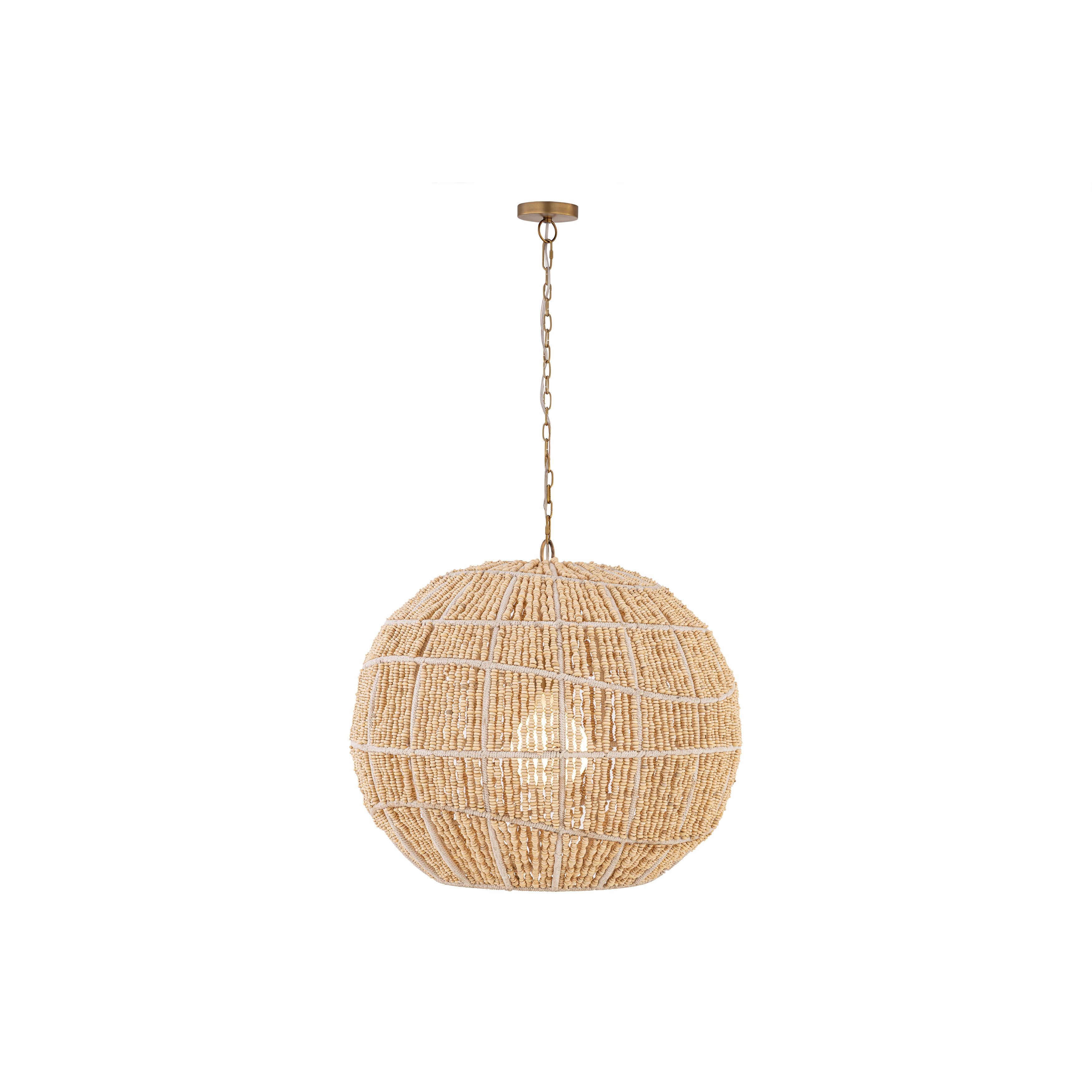 Cavara 1 Light 23 inch Legacy Brass Pendant Ceiling Light