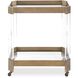 Giselle Bronze Bar Cart