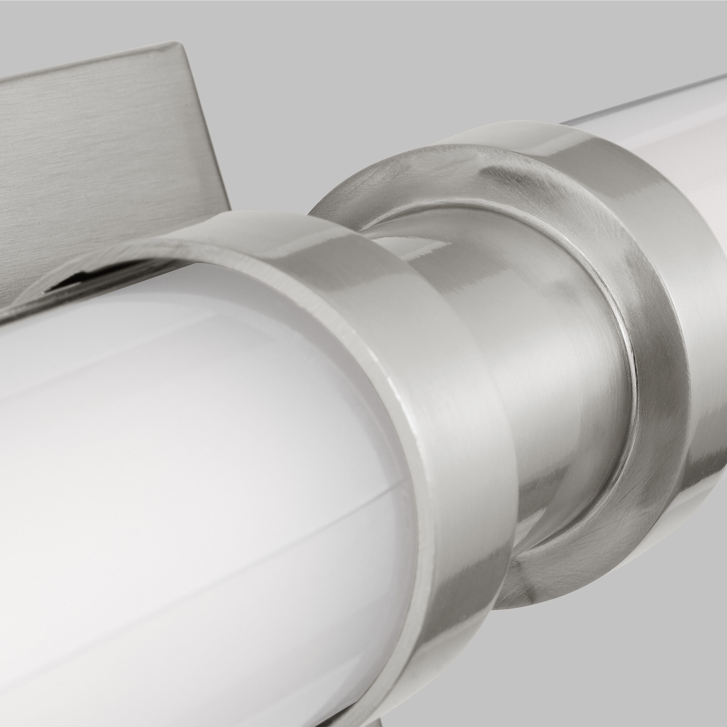 Kiel Bath Vanity Wall Light in Brushed Nickel