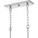 Oakland Linear Chandelier Ceiling Light, Large