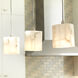 Borealis 1 Light 7 inch Alabaster Pendant Ceiling Light, Hexagon