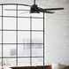 Aerodyne 60 inch Matte Black Ceiling Fan