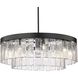 Ciara 27 inch 60.00 watt Matte Black Chandelier Ceiling Light