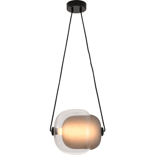 Canada LED 10 inch Smoke & Clear & Black LED Pendant Ceiling Light