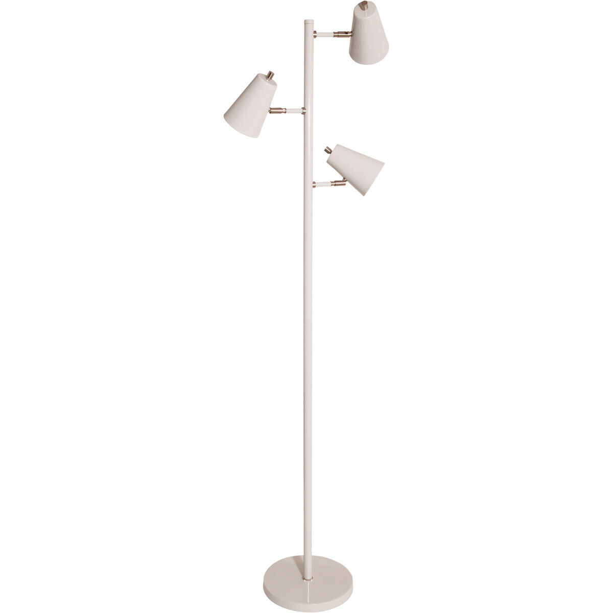 Kirby 64 inch 6.2 watt Gray Floor Lamp Portable Light