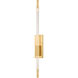 Rosco LED 4.25 inch Aged Brass ADA Wall Sconce Wall Light