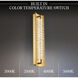 Beyond Bergy LED 5.88 inch Aged Brass Bath Vanity & Wall Light