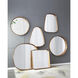 Wayne 42.1 X 41.3 inch Brown Wall Mirror