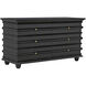 Ascona Hand Rubbed Black Chest