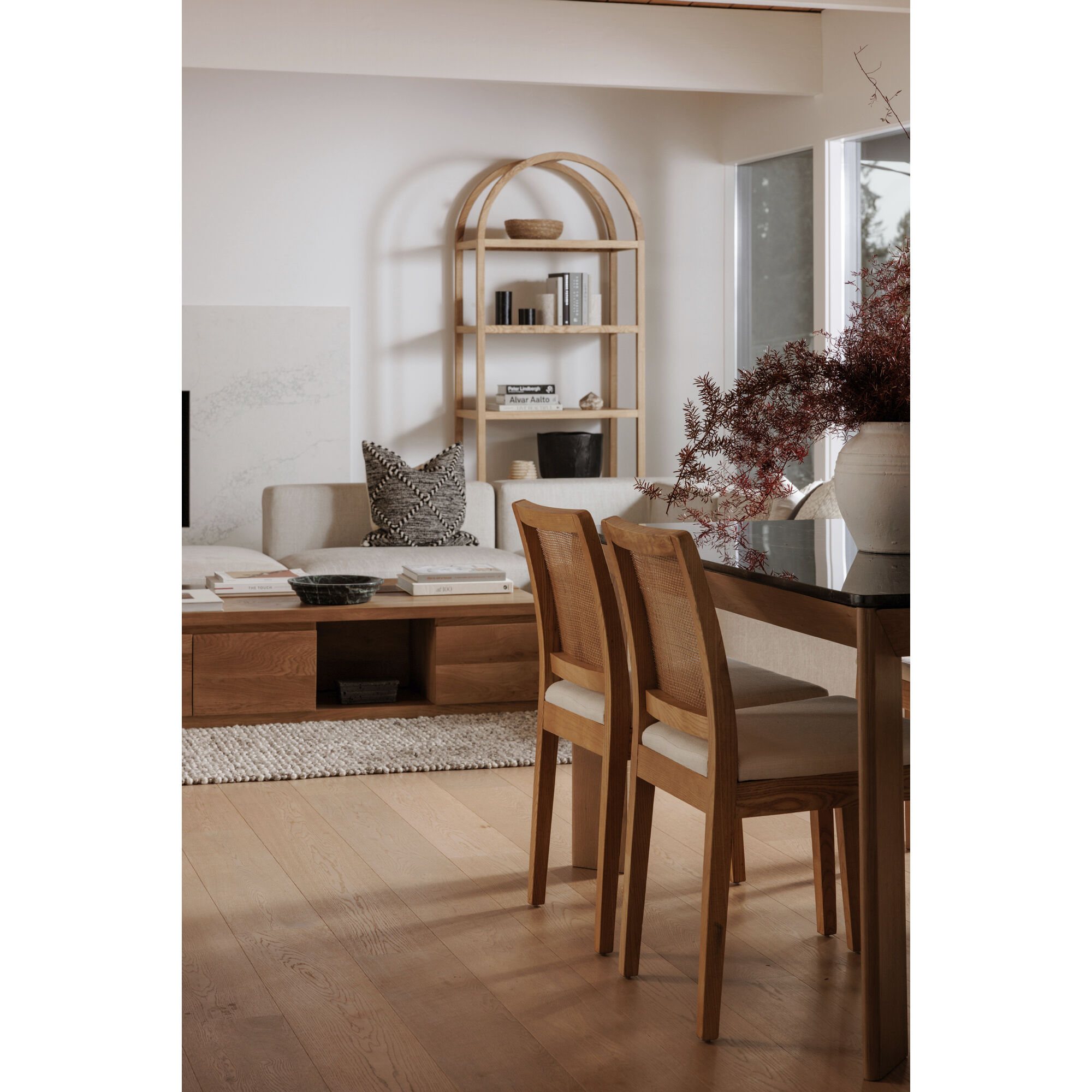 Alfie 60 X 14 inch Natural Oak Coffee Table