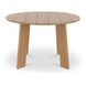 Delta 47 X 47 inch Natural Outdoor Dining Table, Round