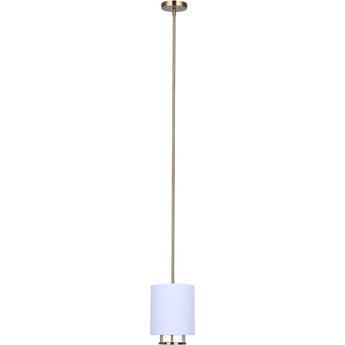 Bonnie 1 Light 8 inch Gold Pendant Ceiling Light