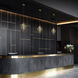 Beyond Amoureux LED 10.25 inch Black Mini Pendant Ceiling Light