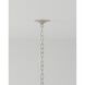 Paradiso 9 Light 39.5 inch Contemporary Silver Leaf and Contemporary Gold Leaf and Contemporary Gold Chandelier Ceiling Light
