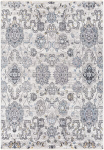 Babel 120 X 94 inch Light Grey Rug in 8 x 10, Rectangle
