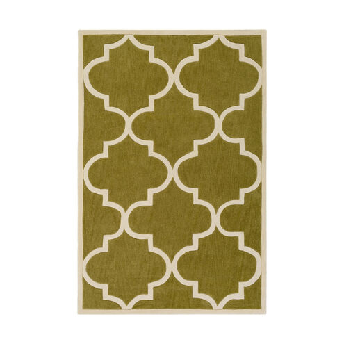 Santorini 114 X 90 inch Olive Indoor Area Rug, Rectangle