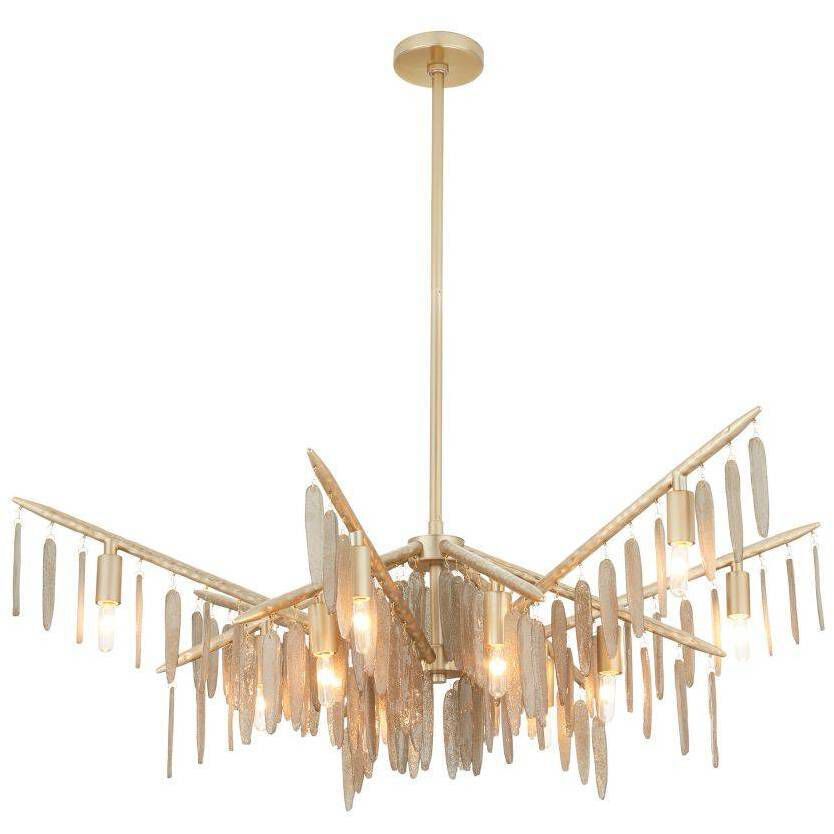 Gia 12 Light 40 inch Champagne Chandelier Ceiling Light