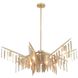 Gia 12 Light 40 inch Champagne Chandelier Ceiling Light