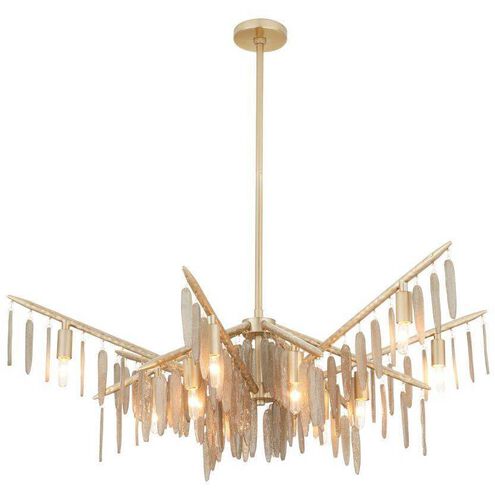 Gia 12 Light 40 inch Champagne Chandelier Ceiling Light