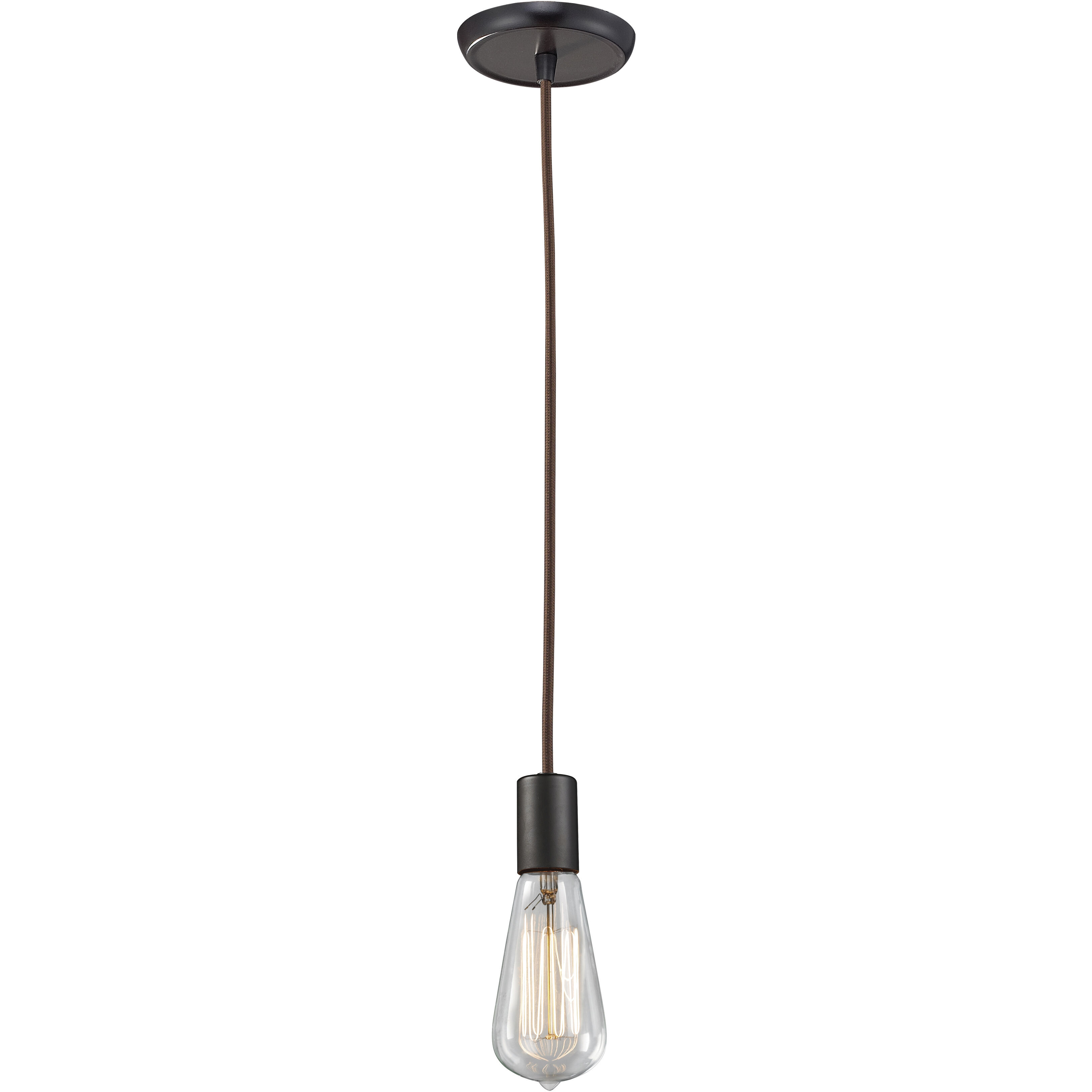 Menlow Park 1 Light 2 inch Oil Rubbed Bronze Mini Pendant Ceiling Light