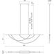 Aryas LED 60 inch Urban Bronze Linear Pendant Ceiling Light