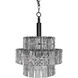 Nuuk 6 Light 20 inch Matte Black Chandelier Ceiling Light