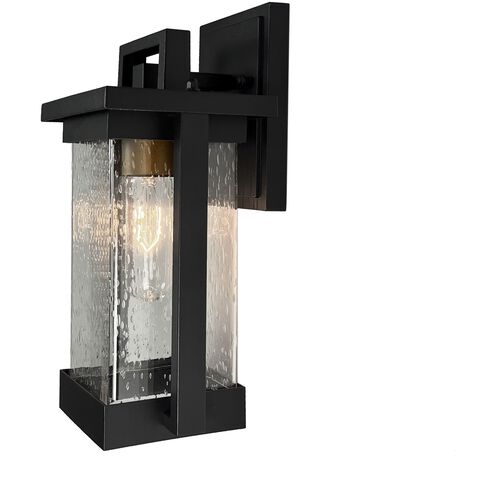 Port Charlotte LED 12.44 inch Matte Black Outdoor Wall Light