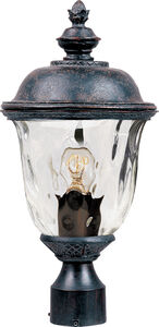 Maxim Lighting Carriage House VX 1 Light 20 inch Oriental Bronze Outdoor Pole/Post Lantern 40426WGOB - Open Box