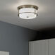 Brit LED 12 inch Champagne Bronze Flush Mount Ceiling Light