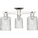 Arcadia Cobbleskill 3 Light 22.5 inch Polished Nickel Semi-Flush Mount Ceiling Light